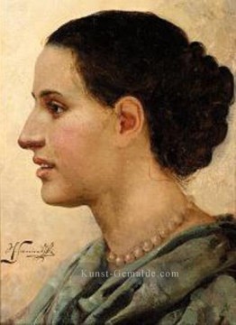  henry - Portrait einer jungen Frau Polnisch Griechisch Römisch Henryk Siemiradzki